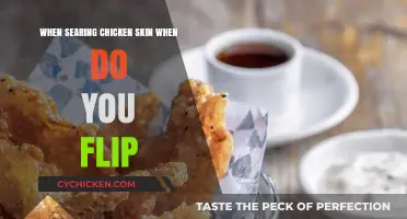 Perfectly Crispy Chicken Skin: When to Flip for Optimal Searing