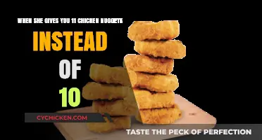 Unexpected Bonus: The Joy of 11 Chicken Nuggets Instead of 10