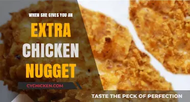 Unexpected Joy: When She Surprises You with an Extra Chicken Nugget