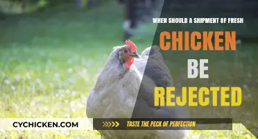 Fresh Chicken Shipment: When to Reject and Why