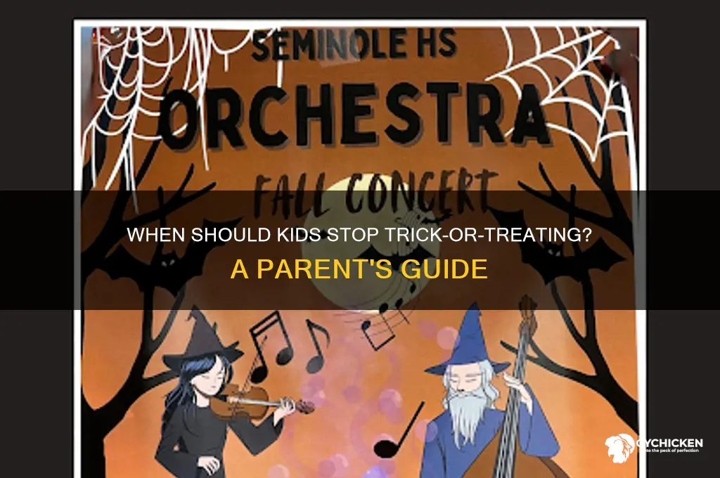 when should children stop chicka chicka treating