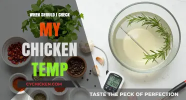 Perfectly Cooked Chicken: When to Check Internal Temperature