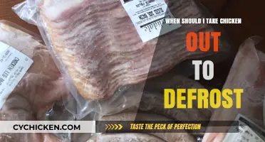Perfect Timing: When to Safely Defrost Chicken for Meal Prep