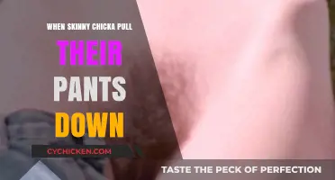 Skinny Chicks Pulling Pants Down: Unveiling the Bold Trend
