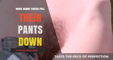 Skinny Chicks, Bold Moves: The Pants-Down Phenomenon Explained