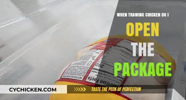 Thawing Chicken Safely: Should You Open the Package First?