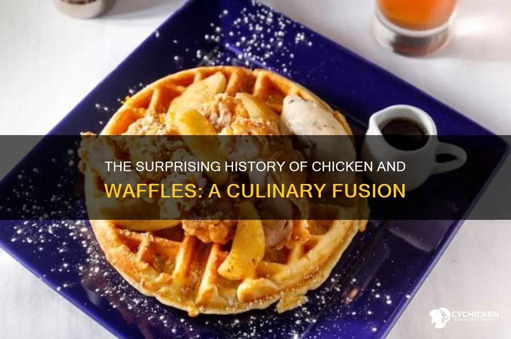 when the dish chicken and waffles originate
