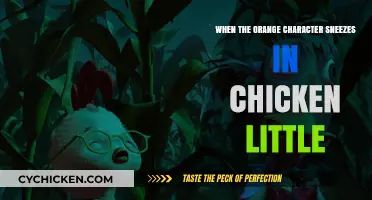 Chicken Little's Orange Character Sneezes: Unraveling the Hilarious Scene