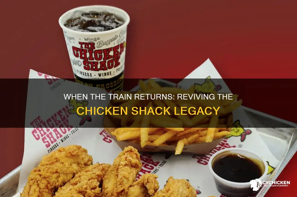 when the train comes back chicken shack