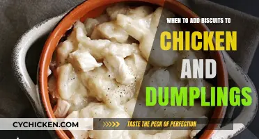 Perfect Timing: Adding Biscuits to Chicken and Dumplings for Ultimate Comfort