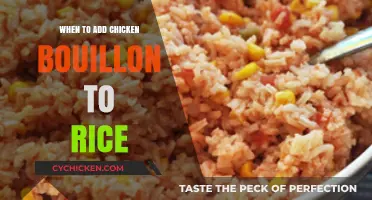 Enhance Your Rice: Perfect Timing for Adding Chicken Bouillon
