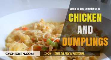 Perfect Timing: When to Add Dumplings to Chicken and Dumplings