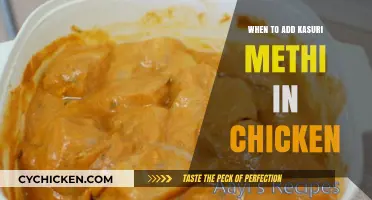 Enhance Chicken Dishes: Perfect Timing for Adding Kasuri Methi