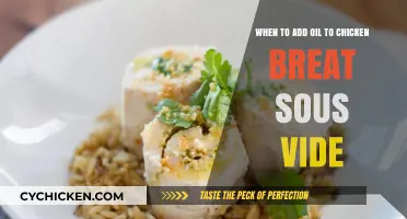 The Best Time to Oil Chicken Breasts Sous Vide