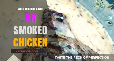 Perfect Timing: Brushing Sauce on Smoked Chicken for Juicy Results