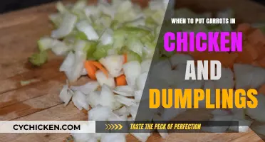 Perfect Timing: Adding Carrots to Chicken and Dumplings for Optimal Flavor