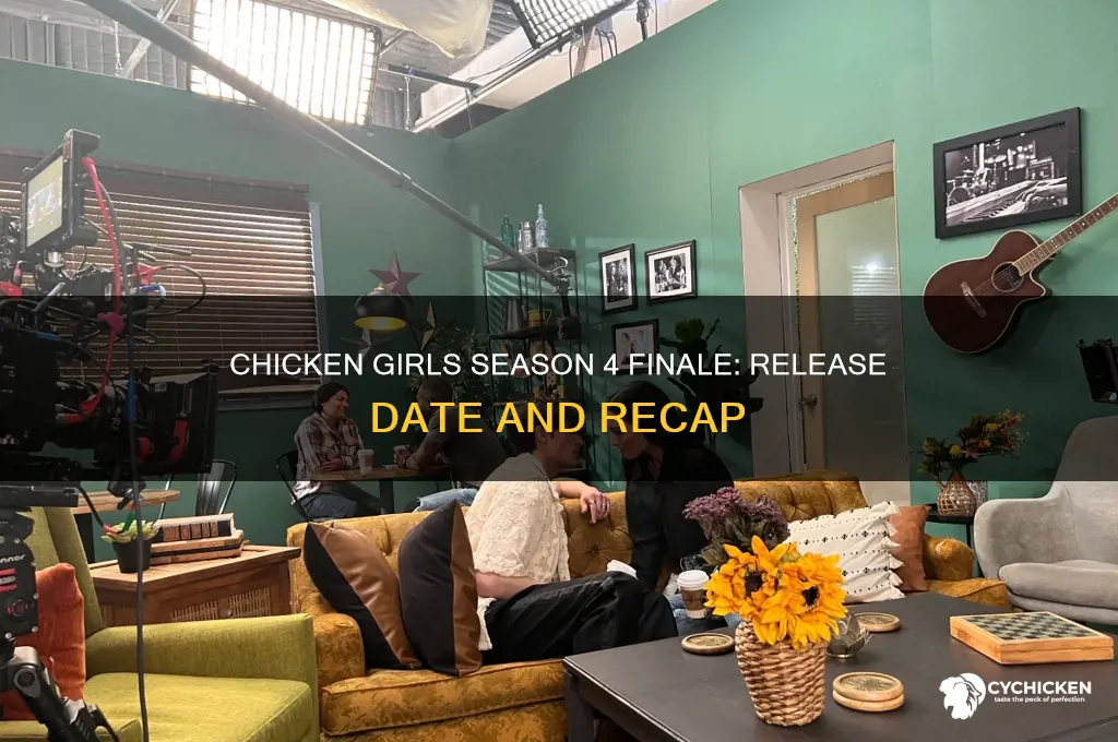 when was chicken girls 4th season finale