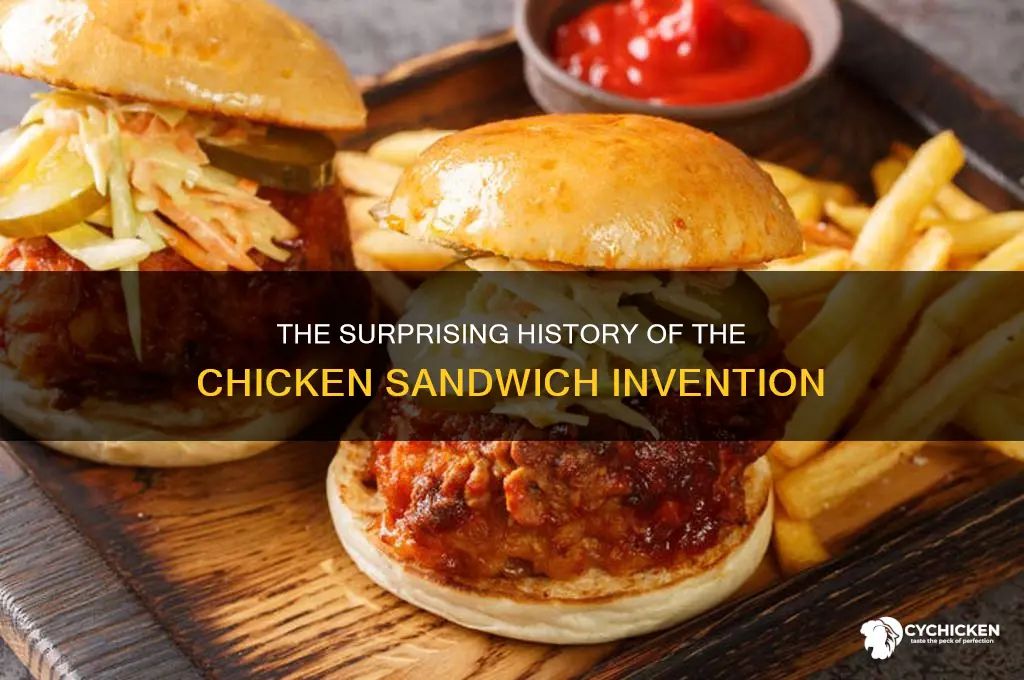 when was chicken sandwich invented