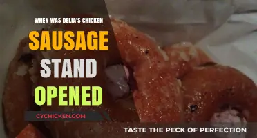 Delia's Chicken Sausage Stand: A Journey Through Its Opening Year
