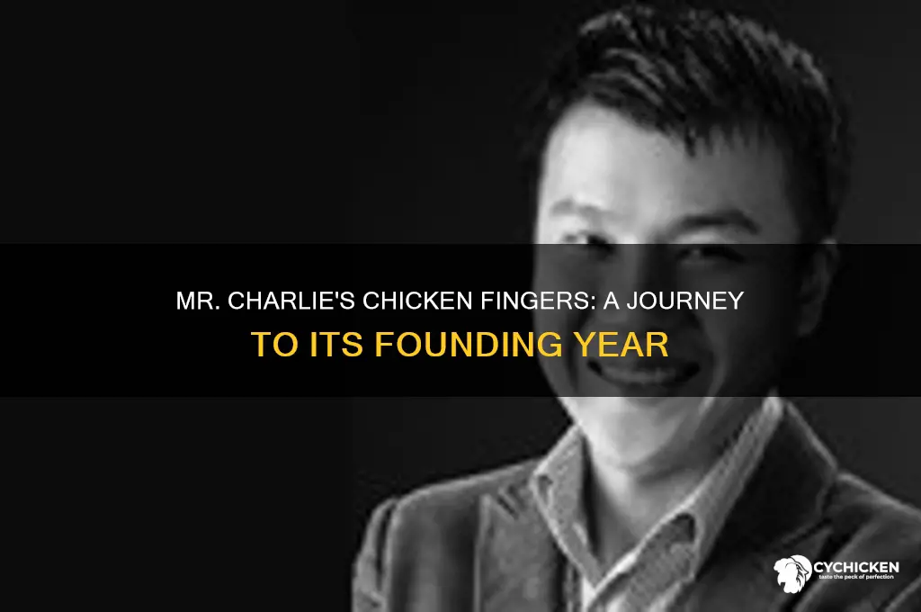 when was mr charlie