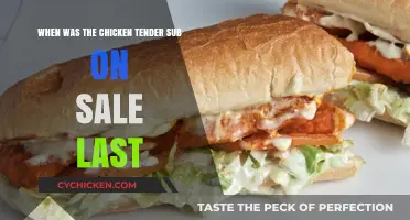 Savor the Savings: A Look Back at Chicken Tender Sub Promotions