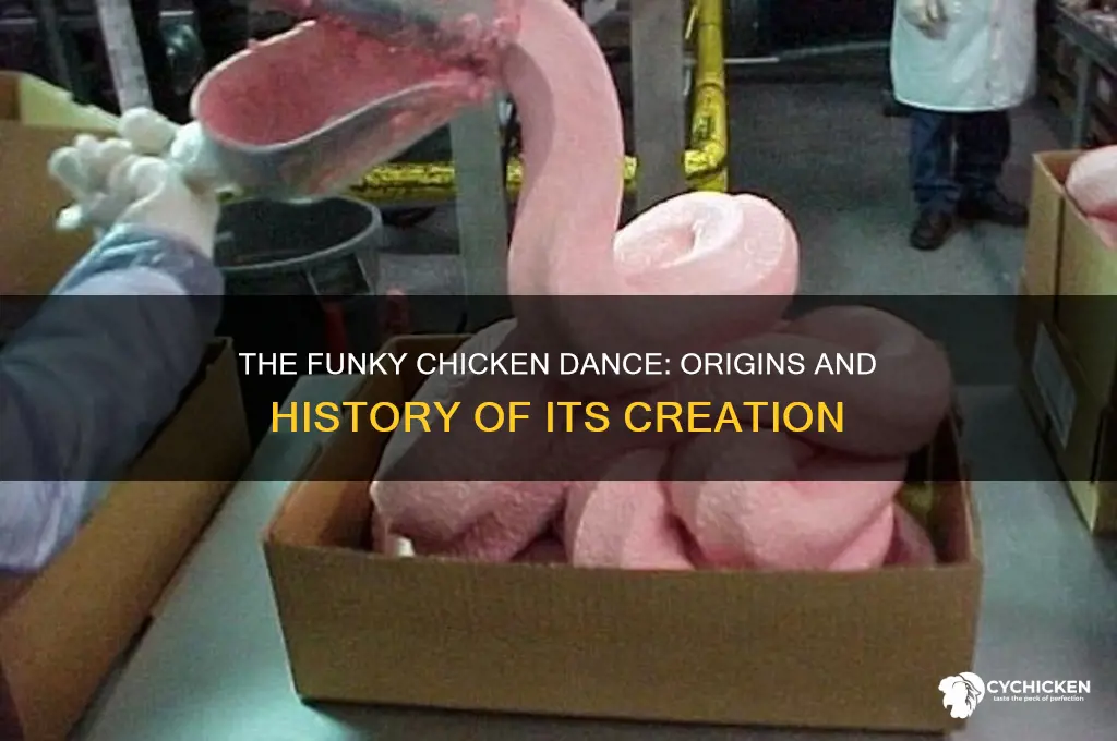 when was the funky chicken dance invented