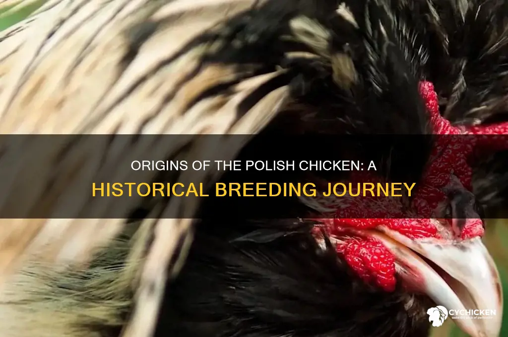 when was the polish chicken first bred