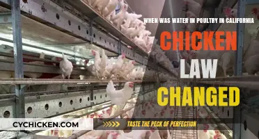 California's Poultry Water Laws: A Historical Shift
