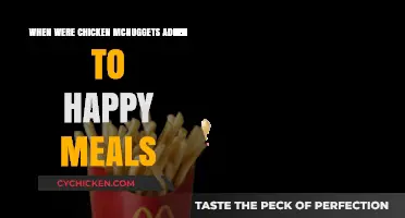 Chicken McNuggets in Happy Meals: A Tasty Timeline Revealed