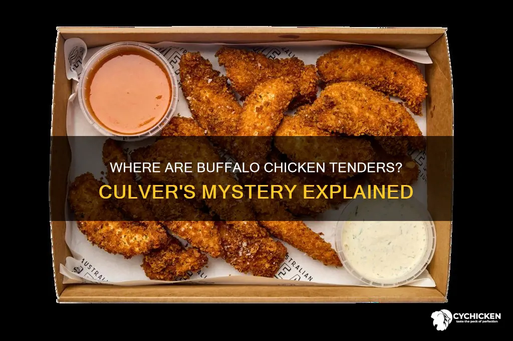 when will buffalo chicken tenders be back at culvers