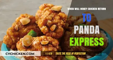 Honey Chicken's Panda Express Comeback: Anticipated Return Date Revealed