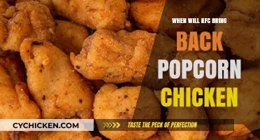 KFC Popcorn Chicken Return: Anticipated Comeback and Latest Updates
