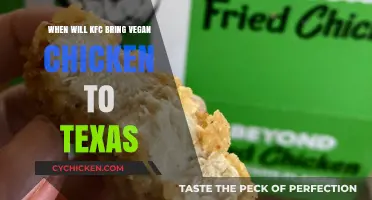 When Will Texas Get KFC's Vegan Chicken Option?