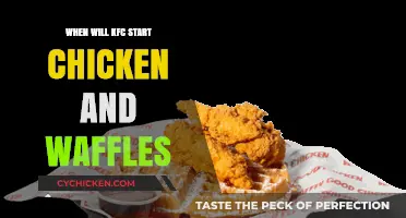 KFC's Chicken and Waffles: Anticipated Launch Date and Details