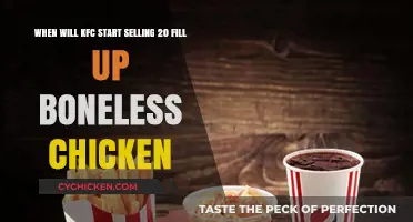 KFC's Boneless Chicken Fill-Up: Launch Date Revealed