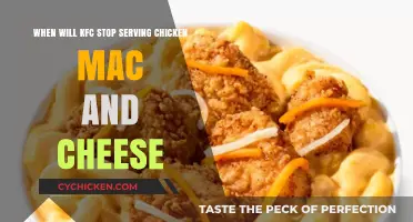 KFC's Chicken Mac and Cheese: A Menu Item's Uncertain Future