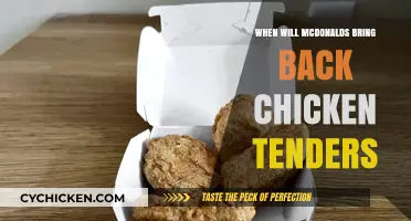 When Will McDonald's Bring Back Chicken Tenders? Fans Demand Answers