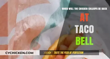 Taco Bell's Chicken Chalupa: Return Date Revealed?