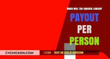 Chicken Lawsuit Payout: When and How Much Per Person?
