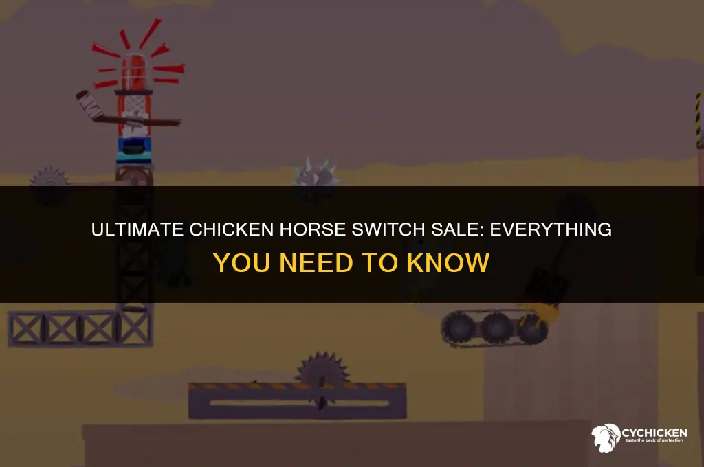 when will ultimate chicken horse be on sale for switch