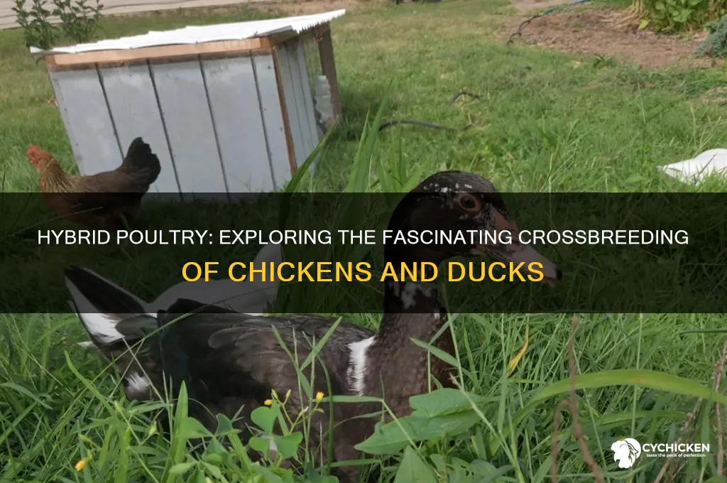 when you cross a chicken and a duck