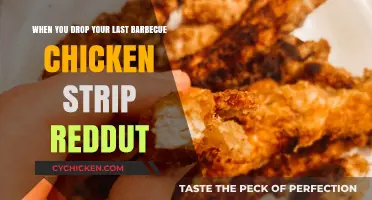 Barbecue Chicken Strip Blues: A Redditor's Tale