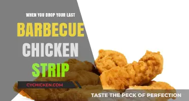 The Heartbreaking Moment You Drop Your Last Barbecue Chicken Strip