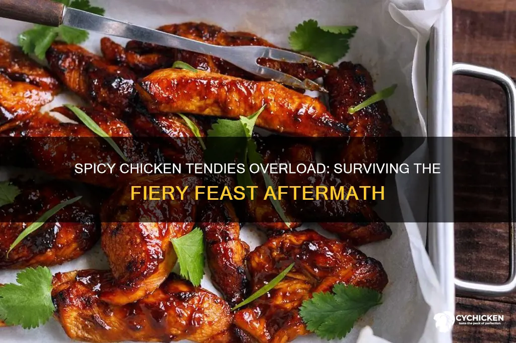 when you had too many spicy chicken tendies