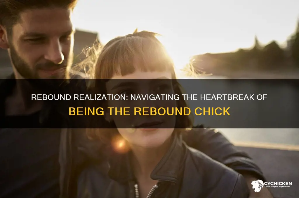 when you realize you are the rebound chick