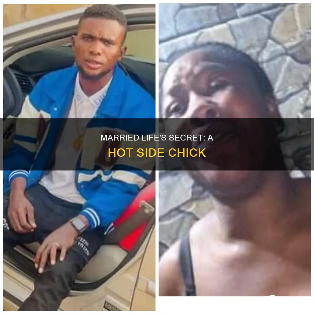 when your married but you have a hot side chick
