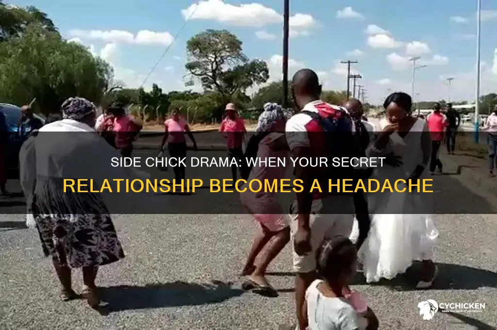 when your side chick is more problems