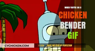 Hilarious Chicken Bender GIFs: When Snacking Turns Into a Wild Ride
