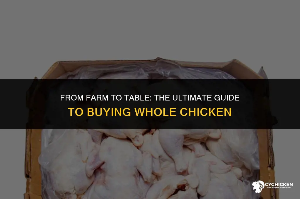 when ypu biy a whole chicken