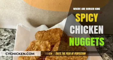 Where to Find Burger King's Spicy Chicken Nuggets: A Guide